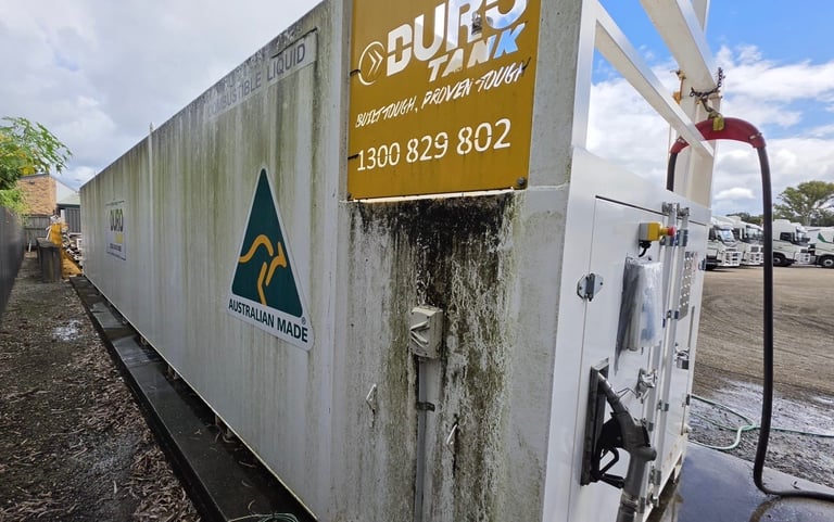 Weathered shipping container